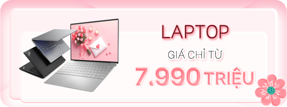 Laptop Core chỉ từ 7.990 triệu