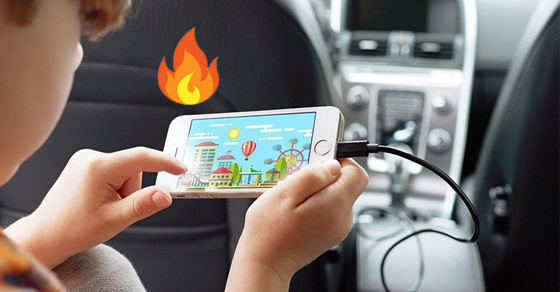 Không nên vừa sạc vừa dùng điện thoại