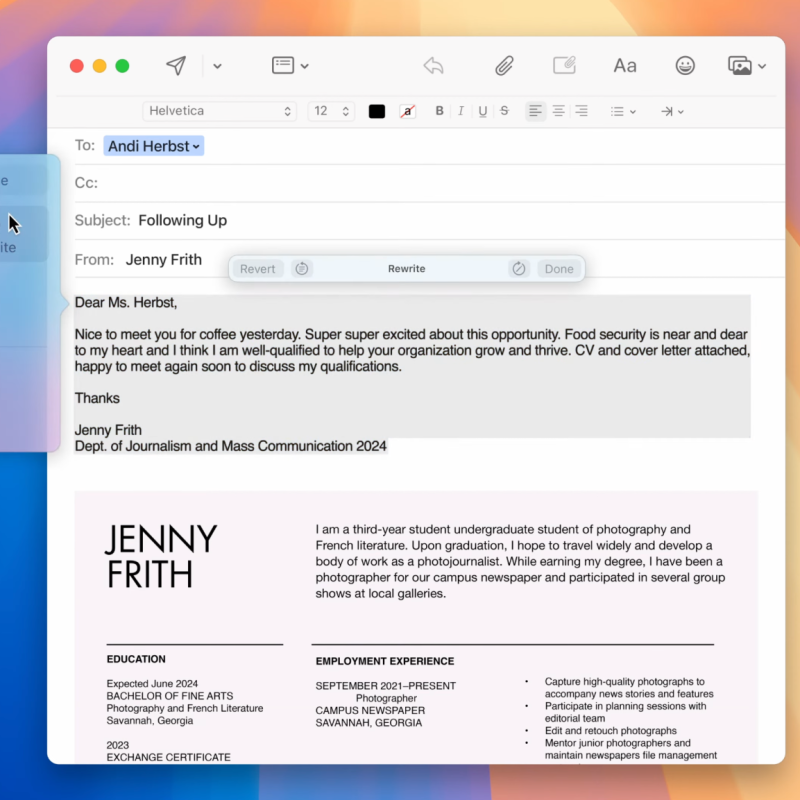 Tất cả những tính năng mới trong ứng dụng Mail trên iOS 18