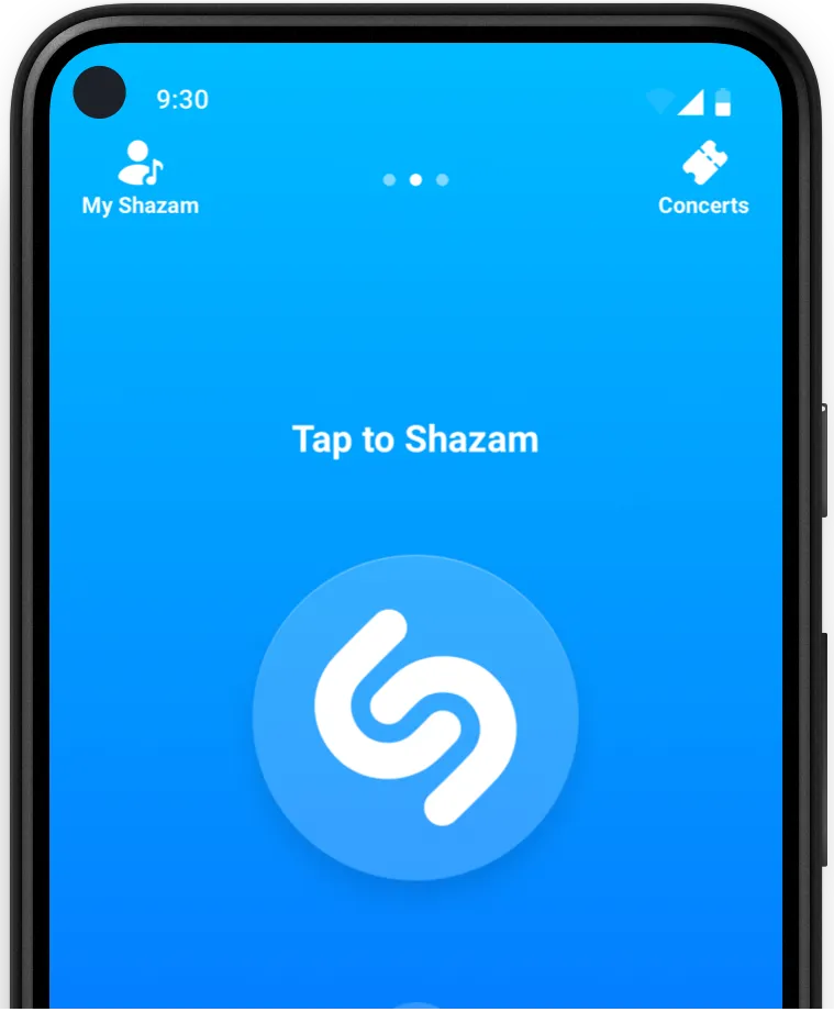 Shazam giúp người dùng tìm bài hát