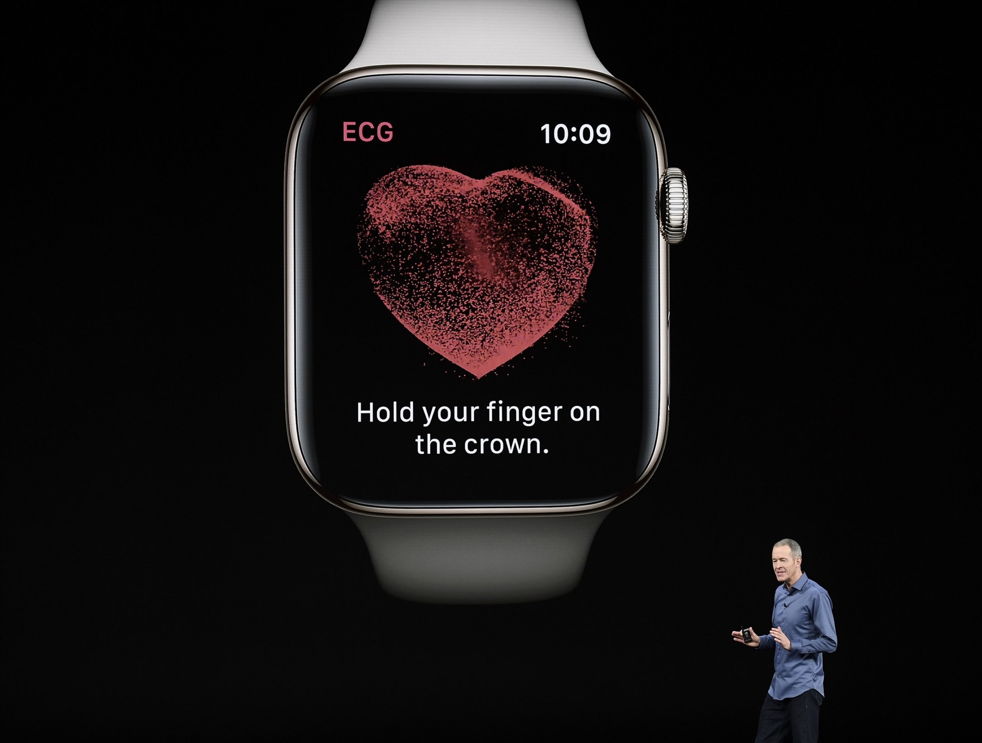 Apple Watch với tính năng đo nhịp tim hữu ích
