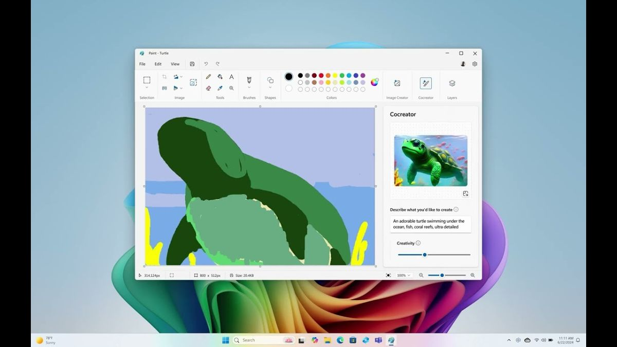 Sơ lược về Paint Cocreator là gì?