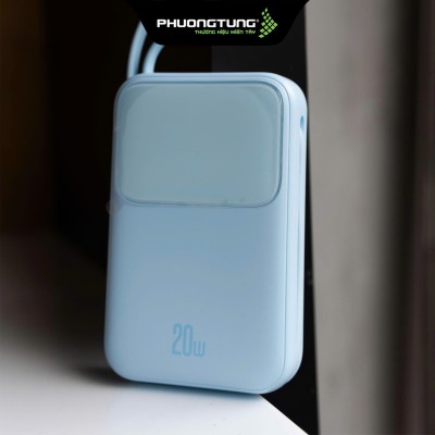 Pin sạc DP XO 40Utput-Built in cable 20.000mAh XO-PR234 Blue (KG)