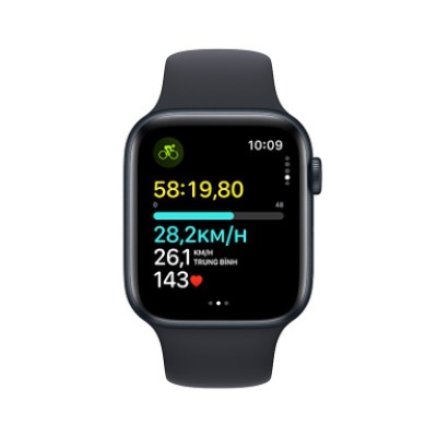 Apple Watch SE 2 2024 (GPS) Viền Nhôm Dây Cao Su