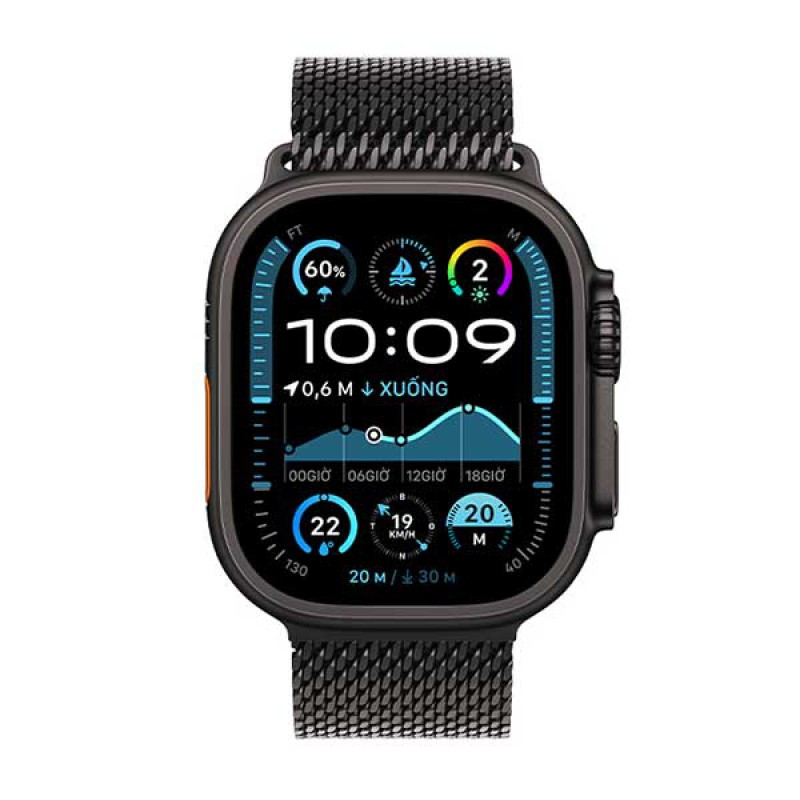 Apple Watch Ultra 2 2024 (GPS+Cellular) 49 mm Titian đen