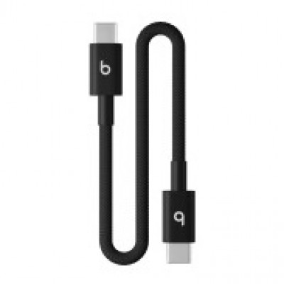 Cáp Apple-Beats USB-C to Lightning Woven 20cm Chính hãng Bolt Black