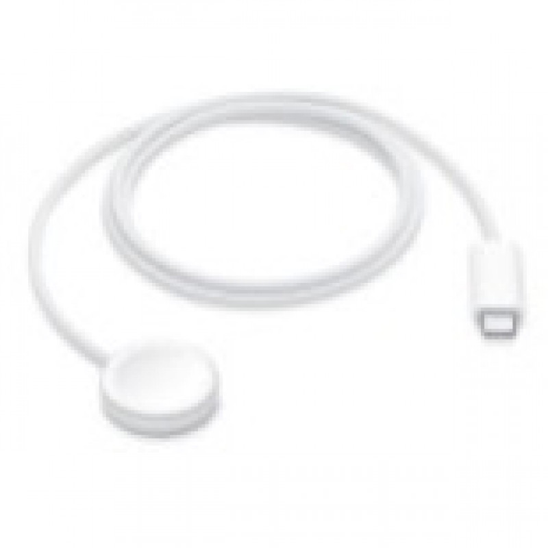 Cáp sạc Apple Watch USB-C Magnetic Fast Charger dây dù 1m Chính hãng White