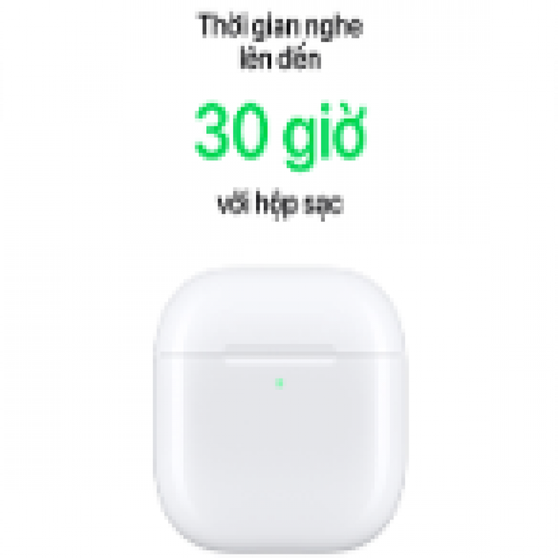 Tai nghe Bluetooth Apple AirPods 4 A3050,A3053,A3058 Chính hãng WHITE
