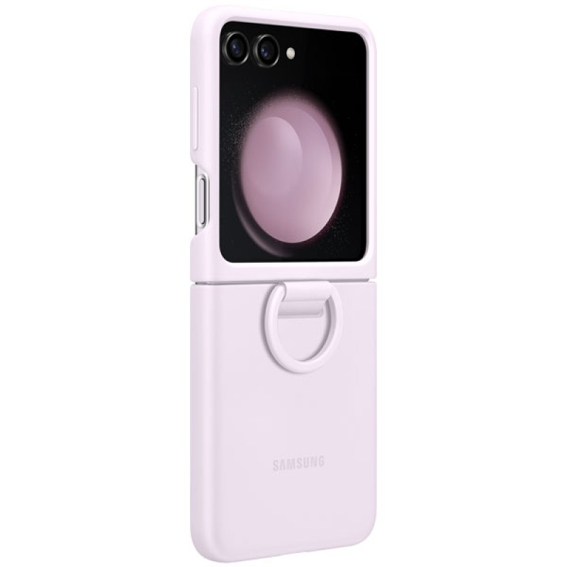 Ốp lưng Galaxy Z Flip5 Silicone Case With Ring chính hãng Samsung EF-PF731