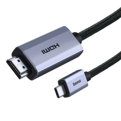 Cáp chuyển USB Type-C sang HDMI Baseus LVE043-1M-BK