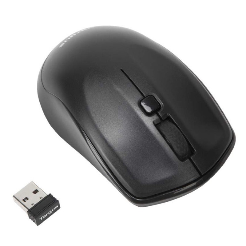 Chuột không dây Targus W610 Wireless 4-Key Optical Mouse Black