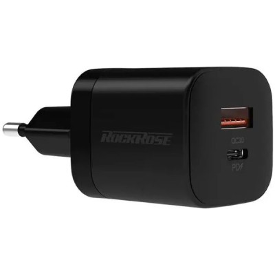 Cốc sạc 2 cổng Rockrose Powercube II G20 Travel Charger 20W PD (EU Plug)