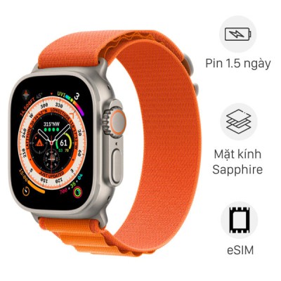 Apple Watch Ultra LTE 49mm dây Alpine