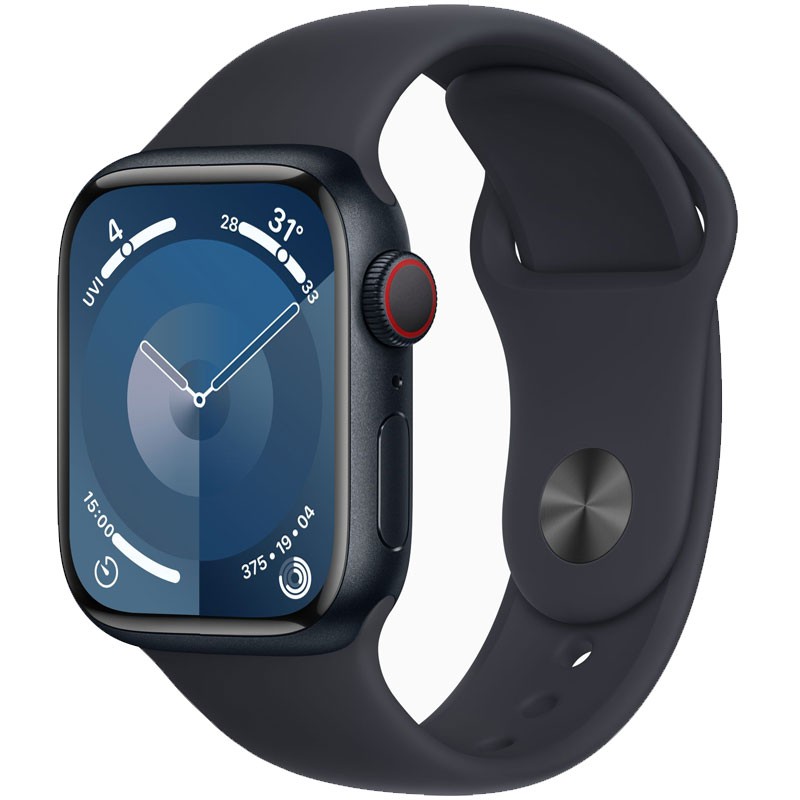 Apple Watch S9 Cellular viền nhôm dây cao su