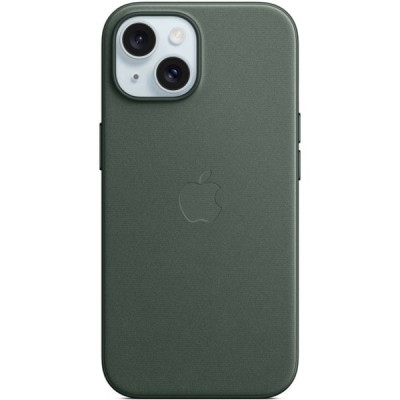 Ốp lưng iPhone 15 FineWoven Case With MagSafe A3132 chính hãng - Evergreen