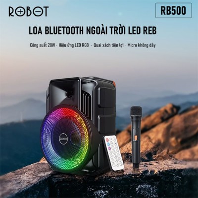 Loa Bluetooth ROBOT RB500 (Karaoke Speaker)