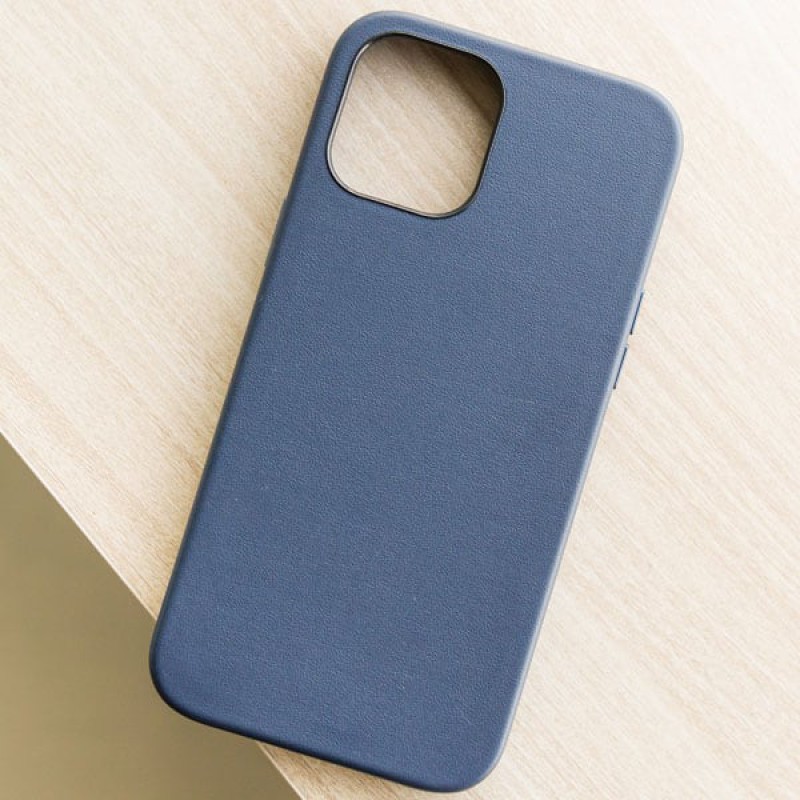 Ốp lưng iPhone 12/12 Pro Da Hotforming PU Case Buff Dark Blue