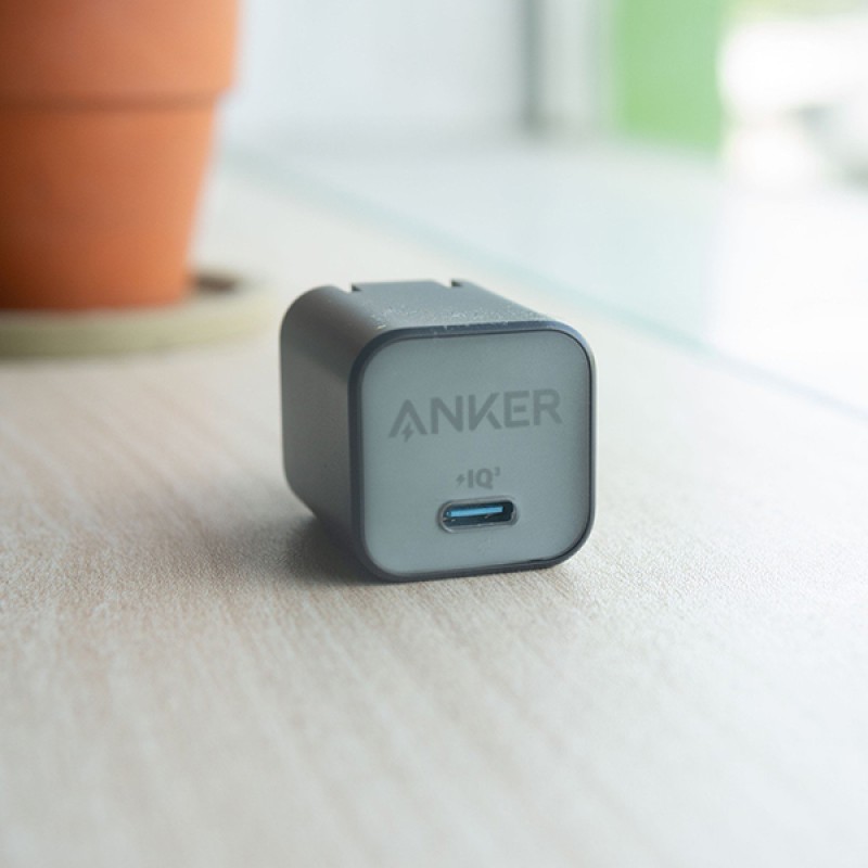 Đầu nối sạc nhanh 30W USB C Anker 511 Nano3 A2147J11 Black