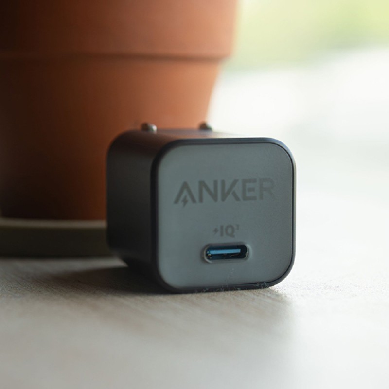 Đầu nối sạc nhanh 30W USB C Anker 511 Nano3 A2147J11 Black