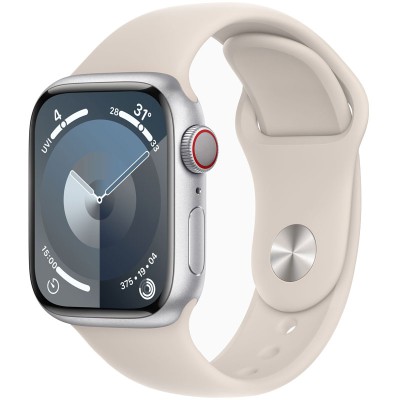 Apple Watch S9 Cellular viền nhôm dây cao su