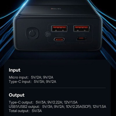 Pin sạc DP Baseus Star-Lord Digital Display sạc nhanh LVA018 30.000mAh 65W