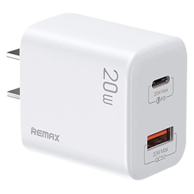 Củ sạc nhanh 20W 2in1 USB/USB-C Remax RP-U88