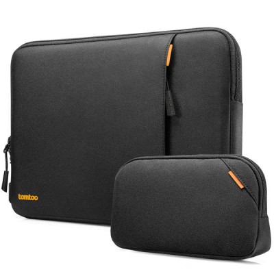 Túi chống sốc Tomtoc Versatile A13D2D1GP Sleeve 14" kèm túi phụ kiện - Black