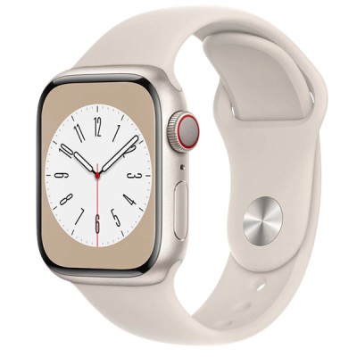 Apple Watch Series 8 LTE 45mm (Viền thép dây cao su)