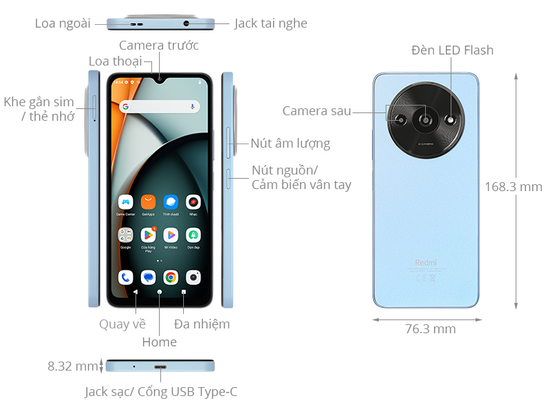 Xiaomi Redmi A3 (3GB/64GB)